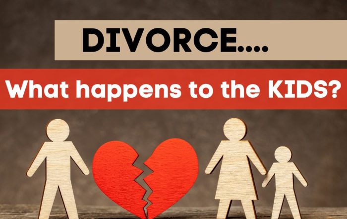 Divorce what happens to the kids