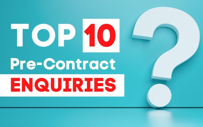 Top Ten Conveyancing Enquiries (Pre-Contract Enquiries)