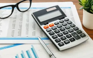 Calculator with documents