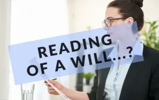 Reading of a Will