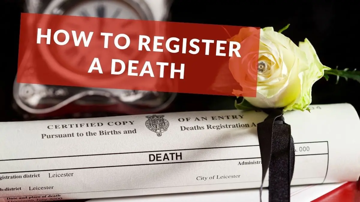 How to register a death